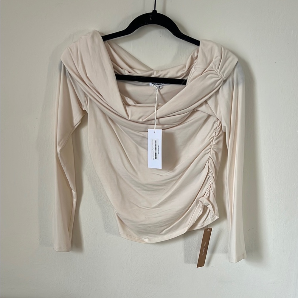 Reformation Florentina Knit Top NWT